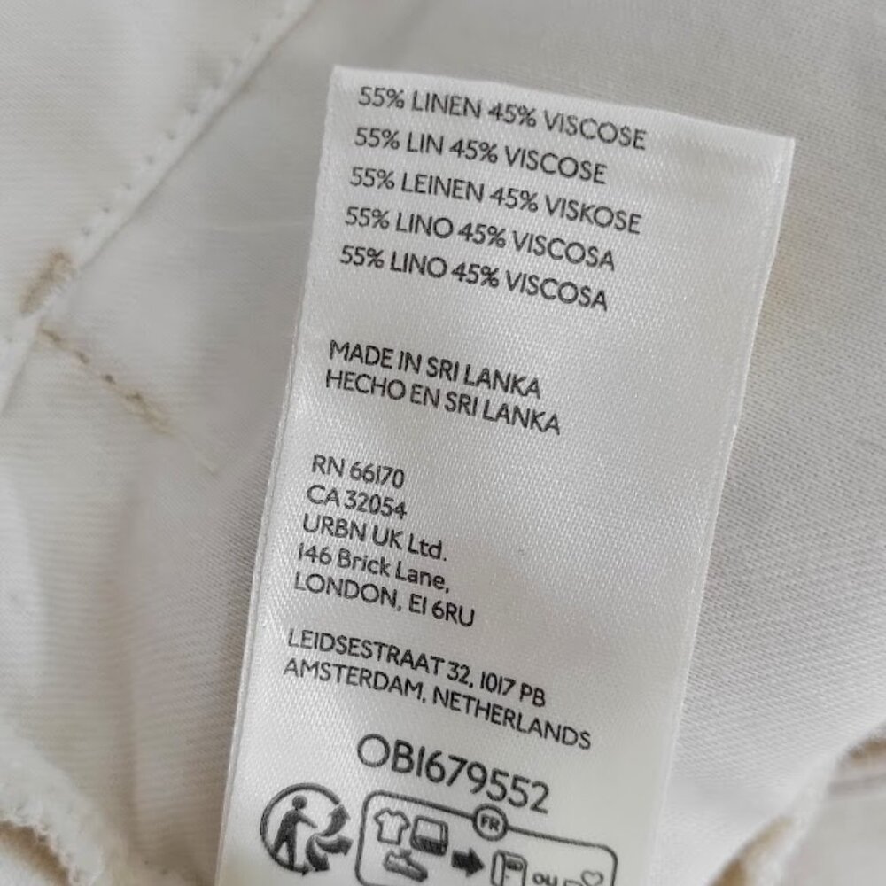ANTHROPOLOGIE PILCRO Cargo Culottes pants Sz 6 NEW - Picture 8 of 8